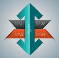 Abstract infographic N32
