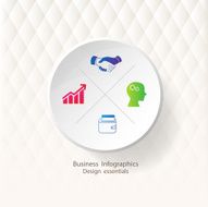 Infographic design template and marketing icons N31