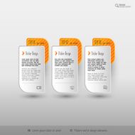 Business infographics template for web design N9