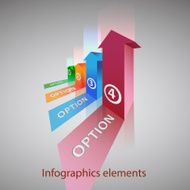 vector abstract 3d infographic elements N2