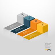 Business infographics template Vector illustration N7