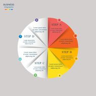 Vector circle infographic N44