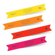 Vector lines arrows infographic N2