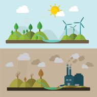 Icons of ecology environment N2