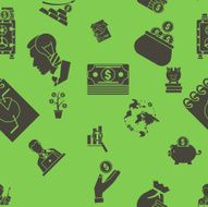 Business and Finance Seamless Pattern N12