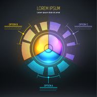 Colorful Geometric Infographic