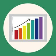 Financial charts theme elements N3