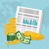 Business money and global economy N2