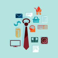 Set of business icons N41