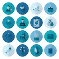 business and finance icon set N254