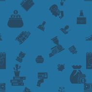 Business and Finance Seamless Pattern N14