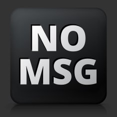 Black Square Button with NO MSG