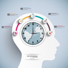 Infographics vector design template N128
