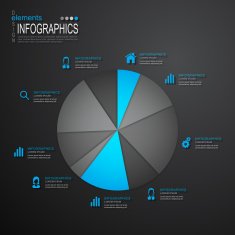 Abstract infographics N102