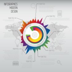 Time Line infographics design template with diagram set N3