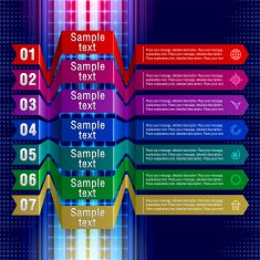 Abstract infographics N111