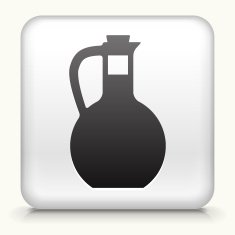 Square Button with Water Pitcher