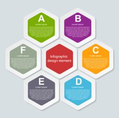 Vector infographic Design template