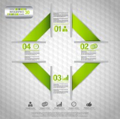 Minimal infographic template N24
