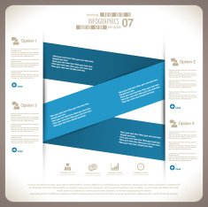 Minimal infographic template N25