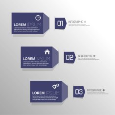 Plain colored paper stickers volume with numbers and signs