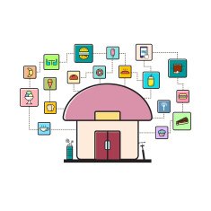 ice cream shop infographic N2
