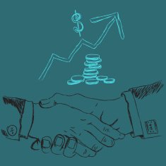 business concept flat style sketch vector illustration N2