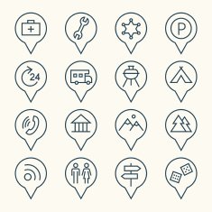 Map locations N2