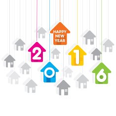 happy new year 2016 design N24