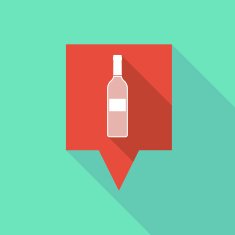 Tooltip icon with a bottle