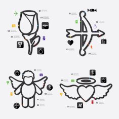 Valentine's Day infographic N6