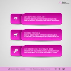 Vector banners - design elements N7