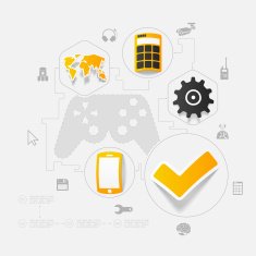 technology sticker infographic N5