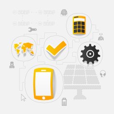 technology sticker infographic N7