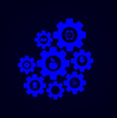 Vector modern mechanism infographic background N4