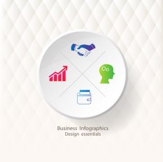 Infographic design template and marketing icons N31