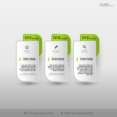 Business infographics template for web design N10