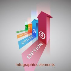 vector abstract 3d infographic elements N2