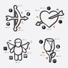Valentine's Day infographic N12