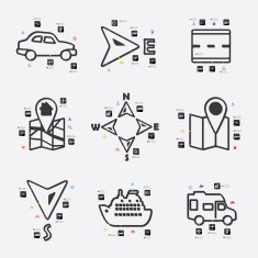 navigation infographic N12