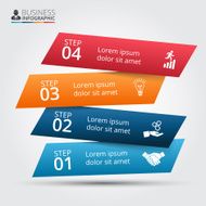 Vector stripes for infographic