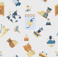 Business and Finance Seamless Pattern N15