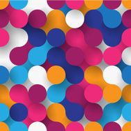 Seamless flat circles