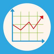 Financial charts theme elements N5