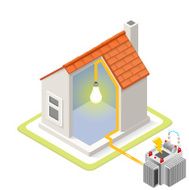 Energy Chain 09 Building Isometric