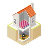 Energy Chain 07 Building Isometric