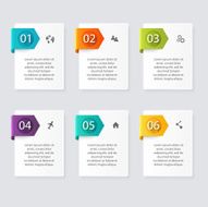 Vector colorful info graphics for your business presentations N99