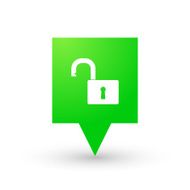 tooltip with a lock