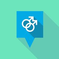 Tooltip icon with a gay sign