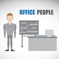Smart Employment Character and His Work table N2